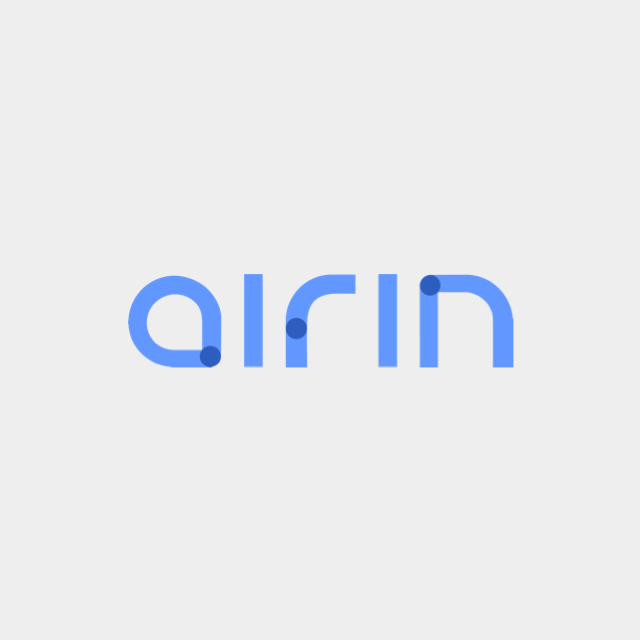 Portfolio tile with Airin logo