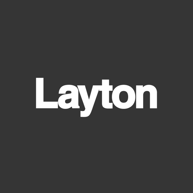 Portfolio tile with Layton Construction logo